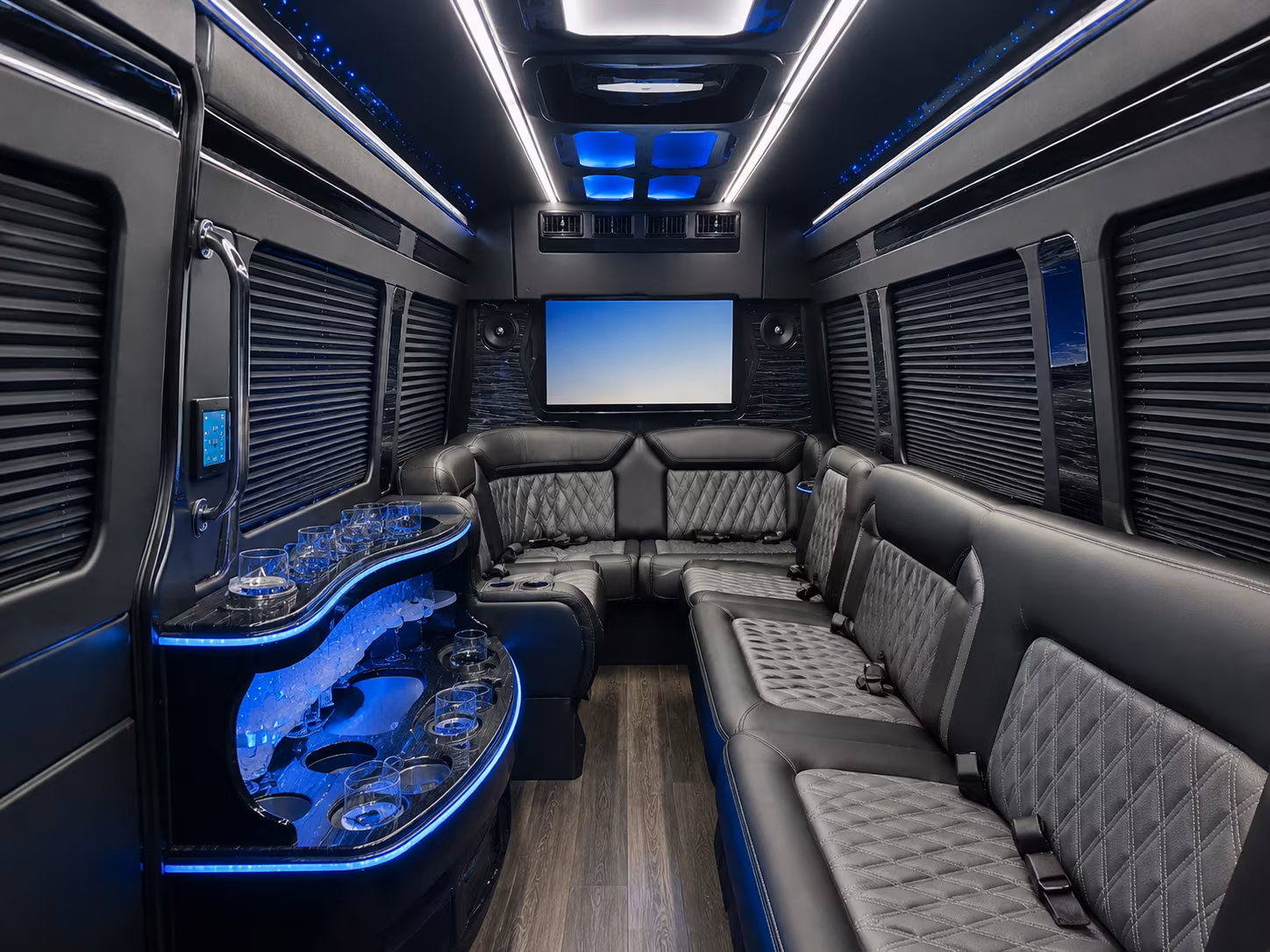 Rent a Bus to Glass Bowl