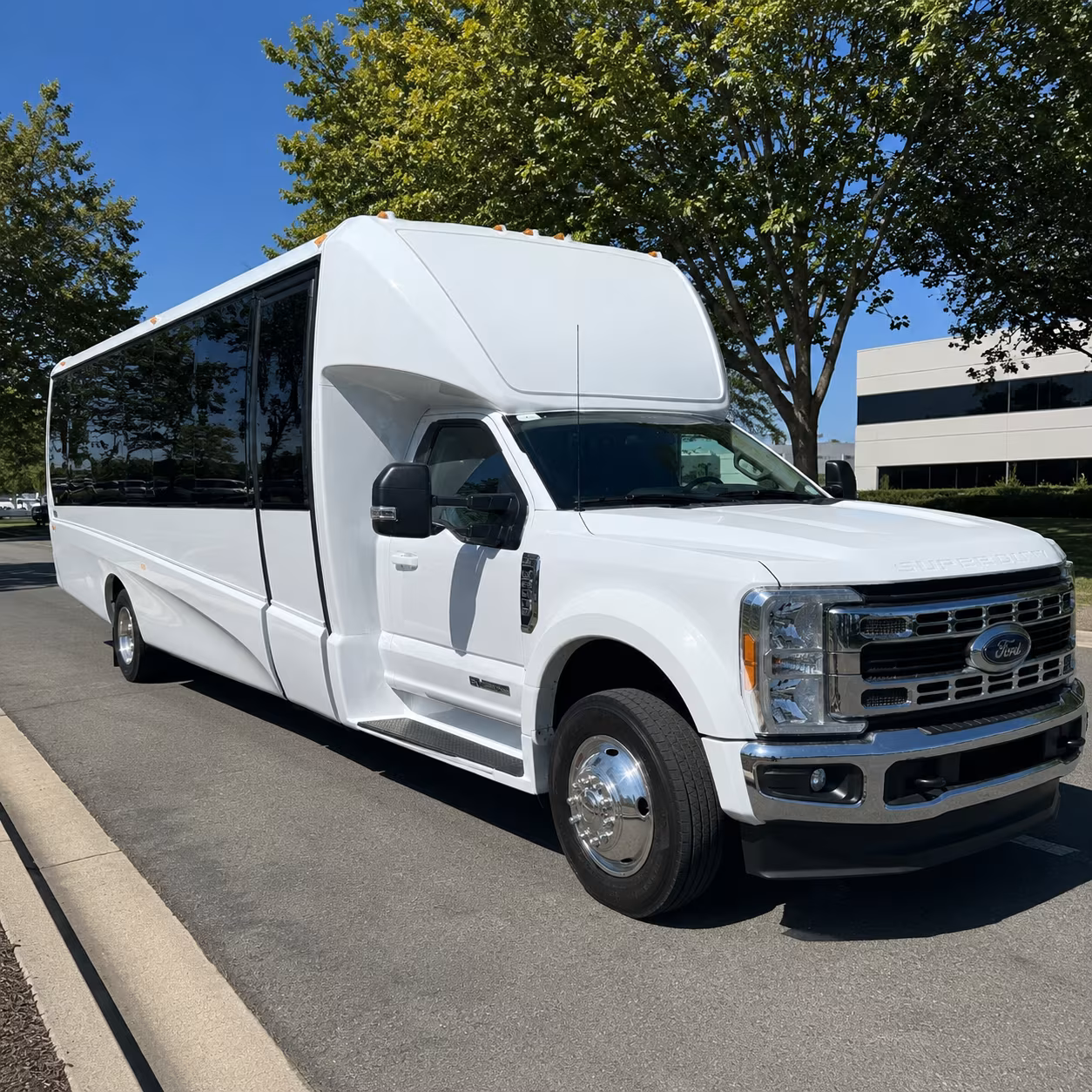 Toledo Airport Shuttle & Transportation party bus exterior