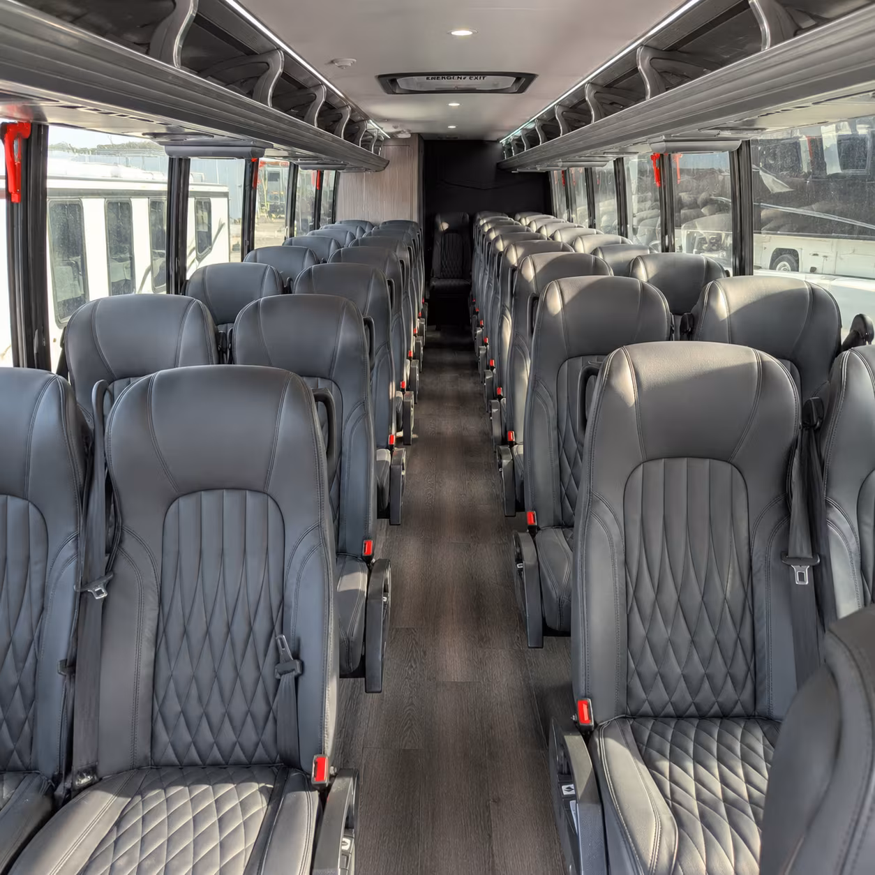 Toledo Airport Shuttle & Transportation party bus exterior