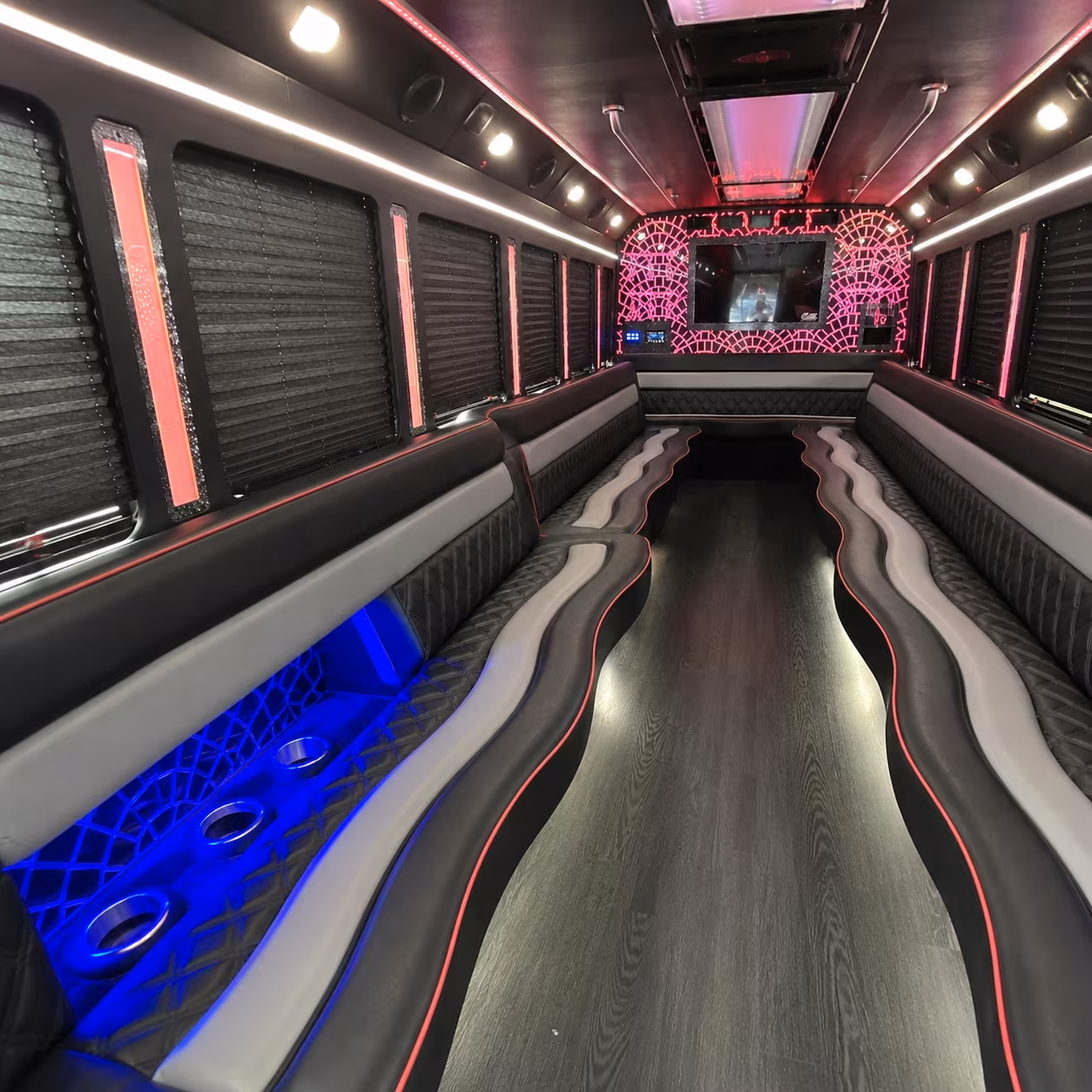 Toledo Bachelor & Bachelorette Transportation party bus exterior