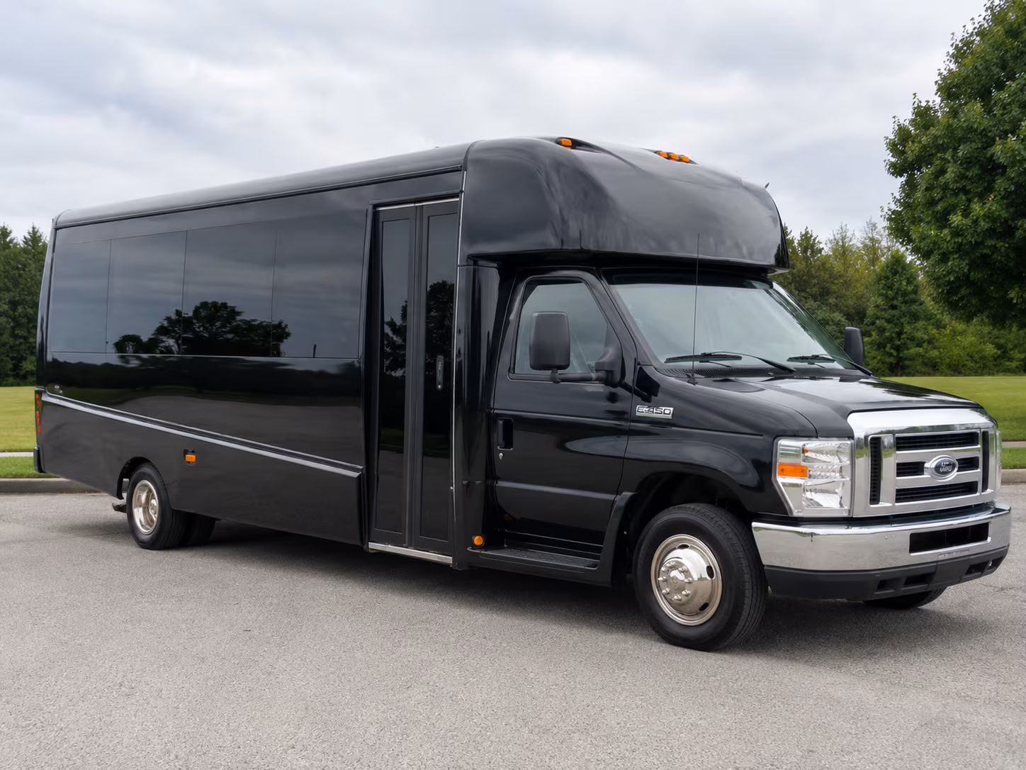 Toledo Corporate Transportation party bus exterior