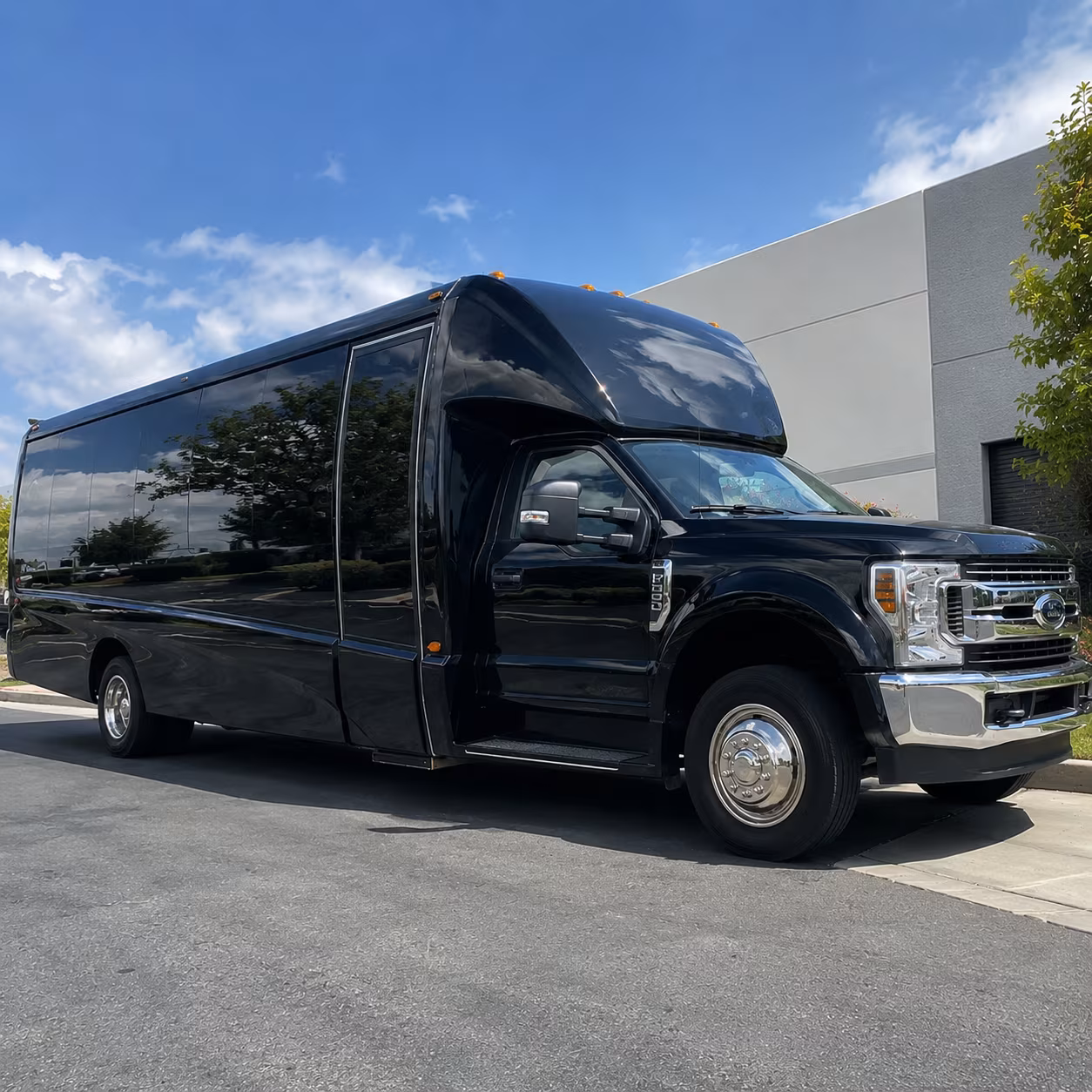 Toledo Corporate Transportation party bus exterior