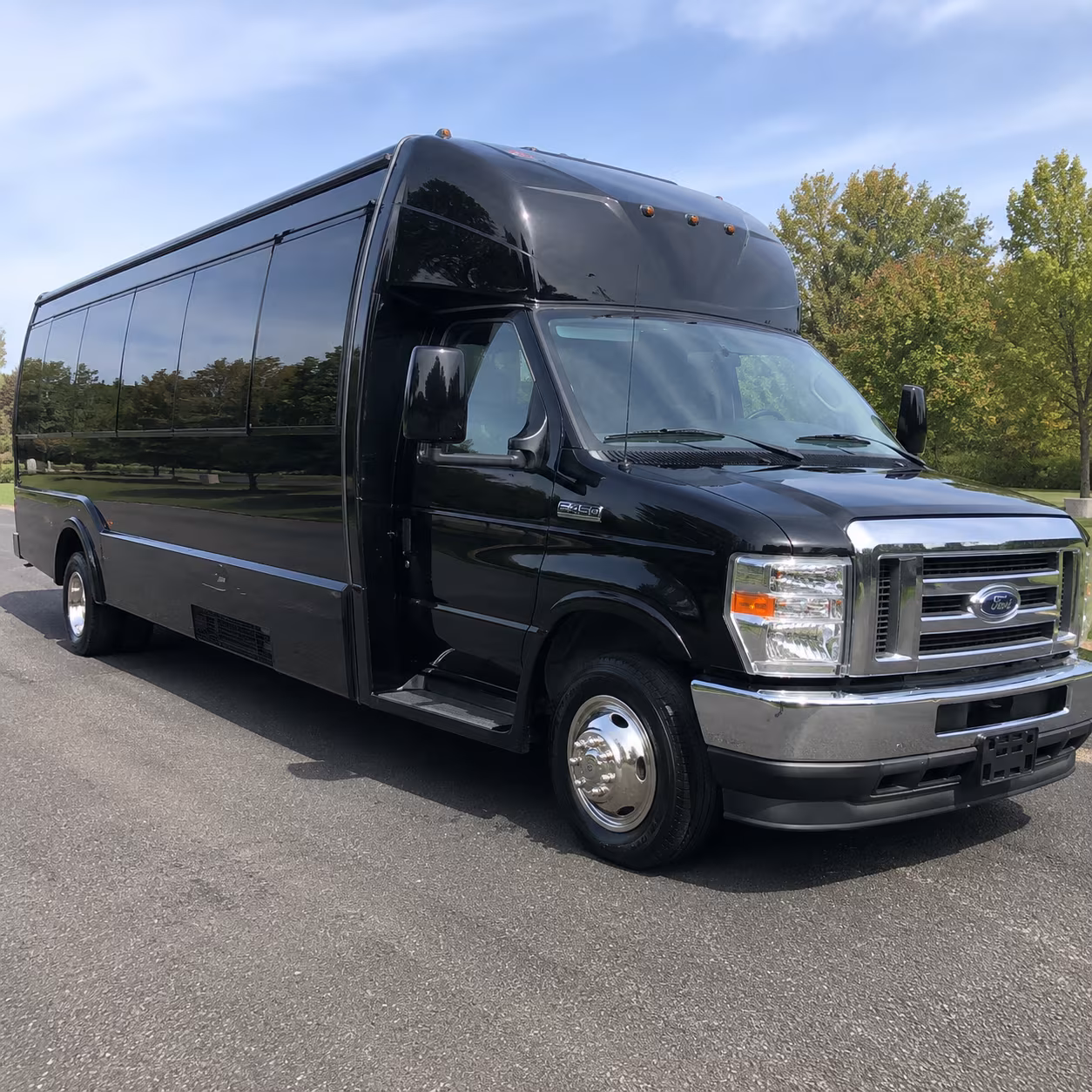 Toledo Private Event Transportation party bus exterior