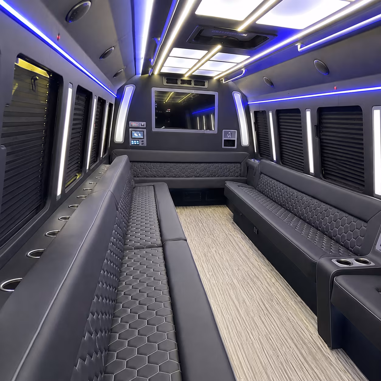 Toledo Prom & Homecoming Transportation party bus exterior