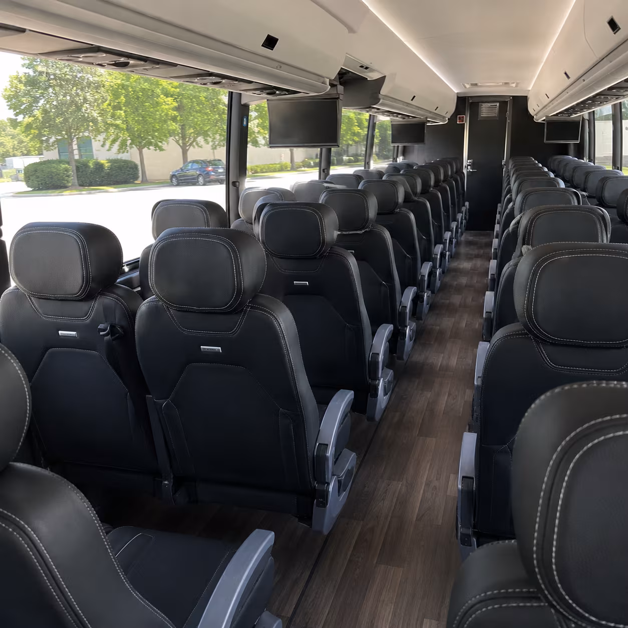 Toledo School Event Transportation party bus exterior