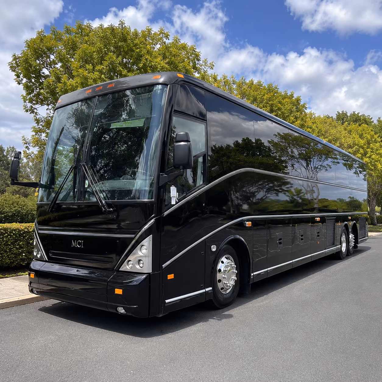 Toledo School Event Transportation party bus exterior