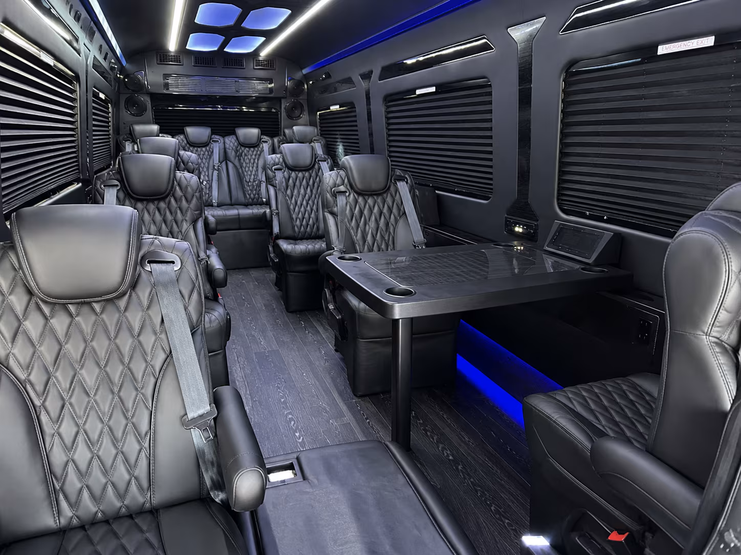 Toledo School Event Transportation party bus exterior