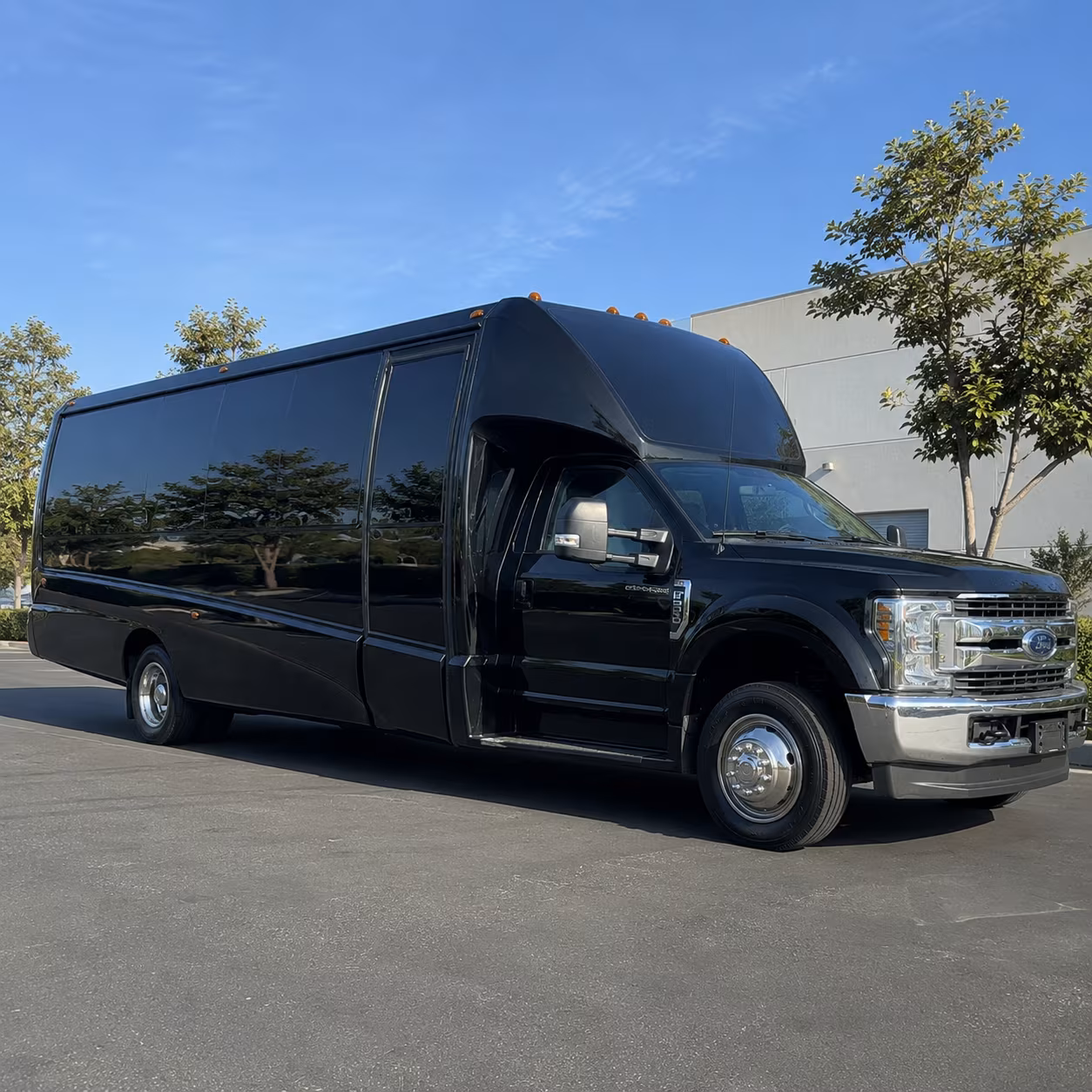 Toledo Sporting Event Transportation party bus exterior