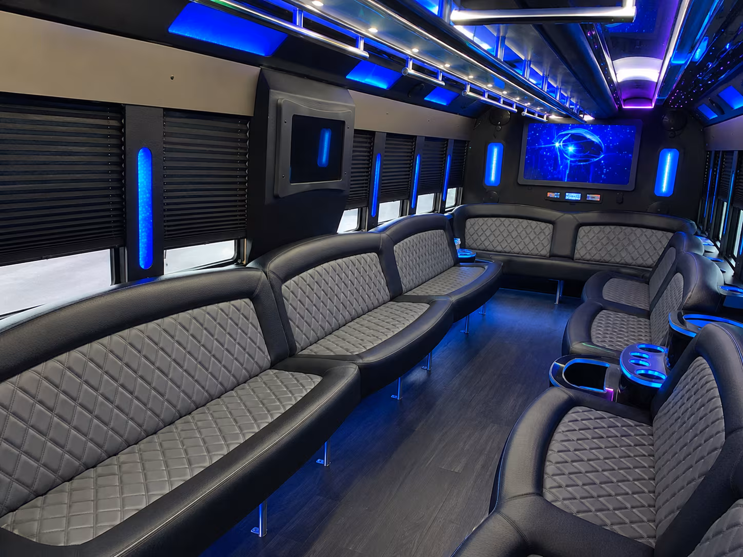 Toledo Winery Tour & Pub Crawl Transportation onboard seating