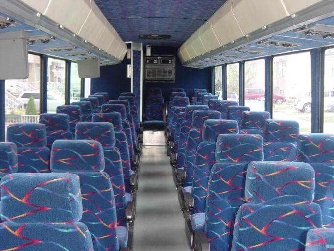 Cuyahoga Falls 35 Passenger Shuttle Bus Interior
