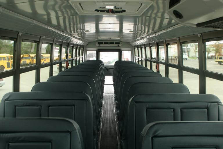 Cuyahoga Falls 47 Passenger School Bus Interior