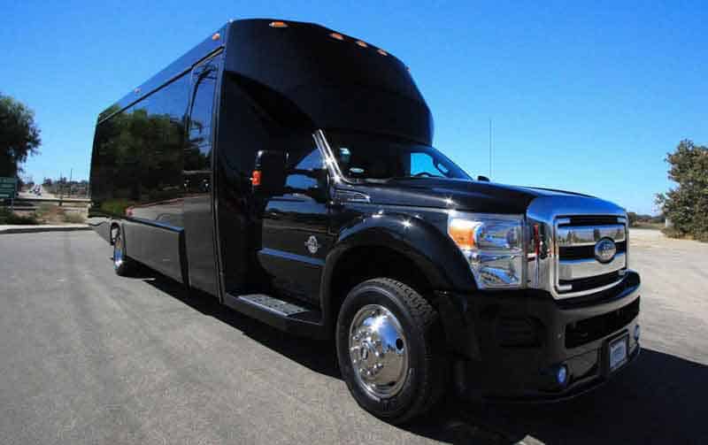 Cuyahoga Falls 30 Passenger Party Bus Black
